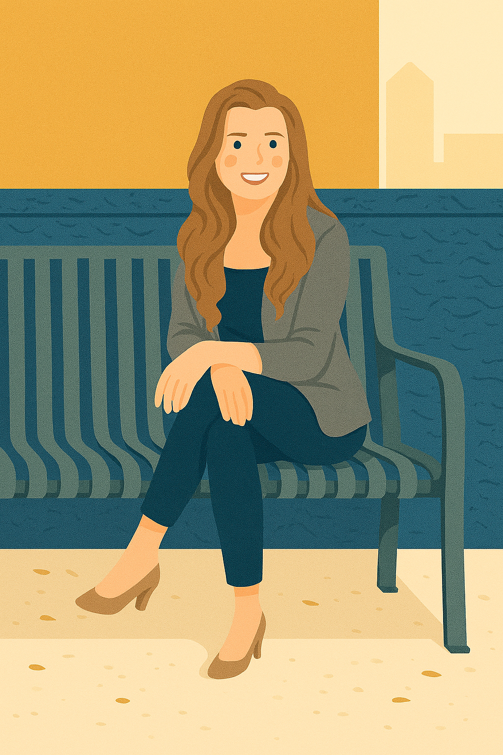 Elegancka Inwestorka Start - kobieta siedząca na fotelu